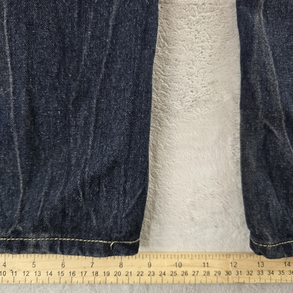 Southpole Jeans Mens 38x32 Blue Straight Hip Hop Streetwear Skater Denim Y2K - Picture 14 of 15